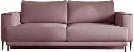 Sofa Dalia Velvetmat 24, rožinė sp., 95 x 260 cm x 90 cm