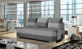 Sofa Atila Soro 93, Soro 83, tamsiai pilka sp., 92 x 200 cm x 83 cm