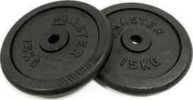 Diskinis svoris Master, 2 x 15 kg