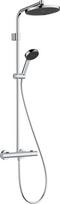 Dušo komplektas su termostatiniu maišytuvu Hansgrohe Activera S240 1 Jet, chromo sp.