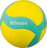 Tinklinio kamuolys Mikasa VS220W, 5 dydis, geltona sp./žalia sp.