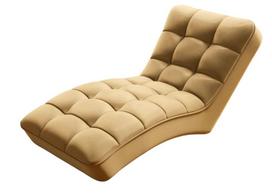 Šezlongas Loren Nube 45, geltona sp., 170 cm x 85 cm x 85 cm