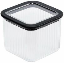 Birių produktų indas Branq Neroli, 0.7 l, skaidri sp./juoda sp.