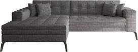 Kampinė sofa Solange Berlin 01, pilka sp., kairinė, 292 x 196 cm x 80 cm