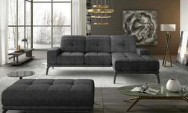 Kampinė sofa Torrense Dora 95, pilka sp., dešininė, 175 x 265 cm x 98 cm
