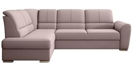 Kampinė sofa Siber Gojo 101, rožinė sp., kairinė, 186 x 270 cm x 93 cm