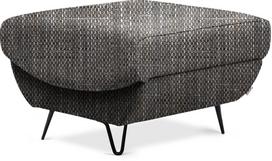 Pufas Silva Marte 130, pilka sp., 67 cm x 67 cm x 42 cm