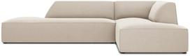 Kampinė sofa Micadoni Home Ruby Modular 4 Seats, šviesiai ruda sp., dešininė, 273 x 180 cm x 69 cm