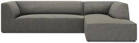 Kampinė sofa Micadoni Home Ruby 4 Seats, pilka sp./smėlio ruda sp., dešininė, 273 x 180 cm x 69 cm