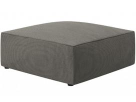 Pufas Micadoni Home Ruby, pilka sp., 93 cm x 93 cm x 40 cm