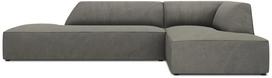 Kampinė sofa Micadoni Home Ruby Modular 4 Seats, šviesiai ruda sp., dešininė, 273 x 180 cm x 69 cm
