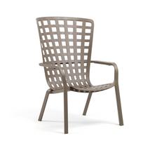 Lauko kėdė Nardi Folio 228333, ruda sp., 92.5 cm x 72 cm x 106.5 - 113 cm