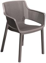 Lauko kėdė Keter Elisa, ruda sp./smėlio sp., 62.5 cm x 57.7 cm x 79 cm