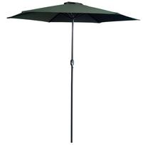 Sodo skėtis Patio, 300 cm, antracito sp./žalia sp.