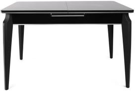 Stalas išskleidžiamas Kalune Design Star 983, sidabro sp./juoda sp., 79 cm x 120 cm x 75 cm