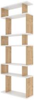 Pastatoma lentyna Kalune Design Bates 935CMN1173, ąžuolo sp./balta sp., 160 cm x 60 cm x 19.6 cm