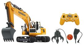 Žaislinis traktorius Jamara Liebherr R936 405112, 1:20, geltona sp.