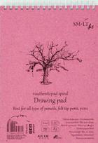 Piešimo popierius Smiltainis Drawing Pad, A5, 120 g/m², balta sp., 21 cm x 14.8 cm, 60 lapų vnt.
