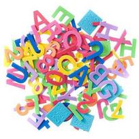 Lipdukas DallPrint Letters & Numbers, vaikiški įvairių spalvų