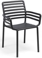 Lauko kėdė Nardi Doga, antracito sp., 56.5 cm x 60 cm x 83.5 cm