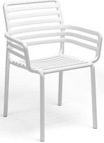 Lauko kėdė Nardi Doga, balta sp., 56.5 cm x 60 cm x 83.5 cm