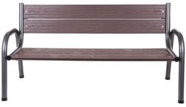 Lauko suoliukas Patio, antracito sp./ruda sp., 74 cm x 170 cm x 86 cm