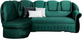 Kampinė sofa Lord Nube 35, tamsiai žalia sp., kairinė, 180 x 243 cm x 105 cm