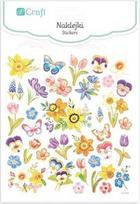 Lipdukas DallPrint Flowers, vaikiški, 24 cm, 10 cm įvairių spalvų