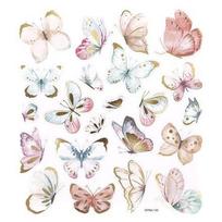 Lipdukas DallPrint Butterflies, vaikiški, 17 cm, 15 cm įvairių spalvų
