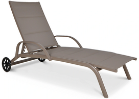 Lauko gultas Majorka, šviesiai ruda sp., 193 cm x 70 cm x 30 cm