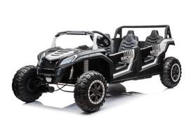 Vaikiškas elektrinis keturratis Lean Toys Buggy A033, balta sp.