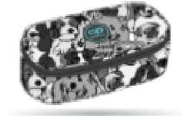 Penalas CoolPack Dogs Planet, 23 cm x 10 cm, juoda sp./pilka sp.