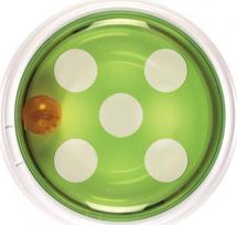 Strateginis žaidimas katėms Catit Senses 2.0 Ball Dome CH-1443, žalia sp., 24 cm