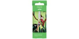 Žirklės Fiskars Moomin, paprastosios, žalia sp.
