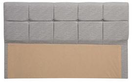 Lovos galvūgalis Kalune Design Vitalia, 140 cm x 7 cm, 97 cm, pilka sp.