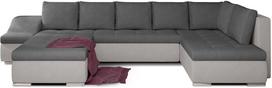Kampinė sofa Giovanni Soro 93, Soro 83, tamsiai pilka sp., kairinė, 200 x 340 cm x 88 cm