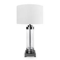 Stalinis šviestuvas Clara 01, E27, 60W, balta sp./juoda sp.