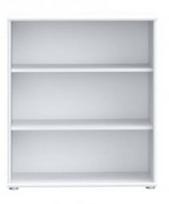 Pastatoma lentyna Forte Tempra 2 T2KR60-120, balta sp., 86 cm x 74 cm x 35 cm