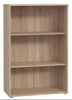 Pastatoma lentyna Forte Tempra 2 T2KR40-D30F, sonoma ąžuolo sp., 111 cm x 74 cm x 35 cm