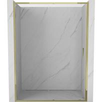 Dušo durys Mexen Exo Universal, 130 cm x 200 cm, aukso sp./grūdintas