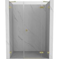 Dušo durys Mexen Lunar Right, 120 cm x 200 cm, aukso sp./grūdintas