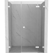 Dušo durys Mexen Lunar L Right, 125 cm x 200 cm, balta sp./grūdintas
