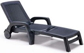 Lauko gultas Bica Miami, pilka sp., 190 cm x 70 cm x 46 cm