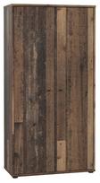 Spinta Forte Tempra 2 T2KK521-H51, tamsaus ąžuolo sp., 34.8 cm x 73.7 cm x 149.5 cm