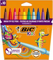 Flomasteriai Bic Visaquarelle, vienpusiai, 10 vnt.