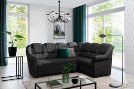 Kampinė sofa Lord II Dora 95, tamsiai pilka sp., kairinė, 190 x 243 cm x 105 cm