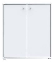 Komoda Forte Tempra 2 T2KK60-120, balta sp., 86 cm x 74 cm x 34 cm