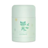 Termosas maistui Miniland Dolce Mint, 600 ml, 0 mėn., 11 cm, nerūdijantysis plienas, žalia sp.