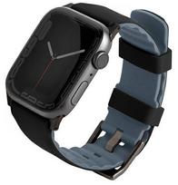 Dirželis Uniq, Linus Apple Watch Series 4/5/6/7/8/SE/SE2 38/40/41mm, juoda sp.