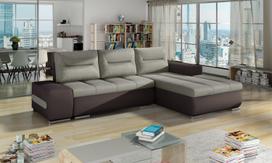 Kampinė sofa Ottavio Soro 13, Soft 66, šviesiai ruda sp., dešininė, 180 x 275 cm x 85 cm